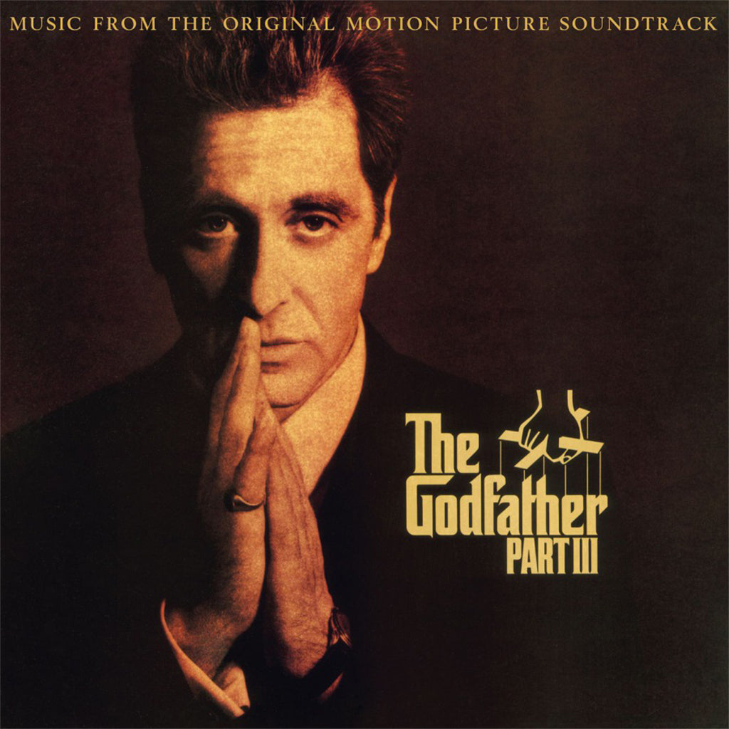 CARMINE COPPOLA & NINO ROTA - The Godfather Part III - Original Soundtrack - LP - 180g Silver & Black Marbled Vinyl