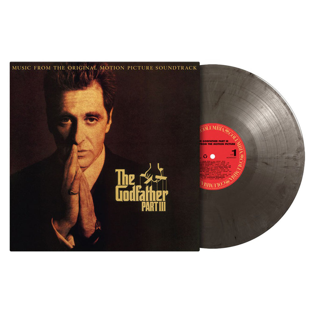 CARMINE COPPOLA & NINO ROTA - The Godfather Part III - Original Soundtrack - LP - 180g Silver & Black Marbled Vinyl