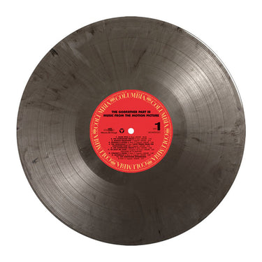 CARMINE COPPOLA & NINO ROTA - The Godfather Part III - Original Soundtrack - LP - 180g Silver & Black Marbled Vinyl