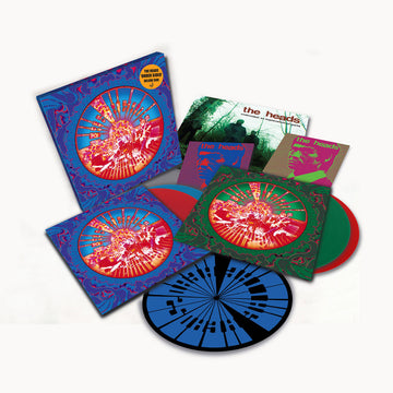 THE HEADS - Under Sided (Super Deluxe) - 4LP - Blue / Red & Green / Red Vinyl + 2CDs, Slipmat, Stickers & Booklet - Box Set