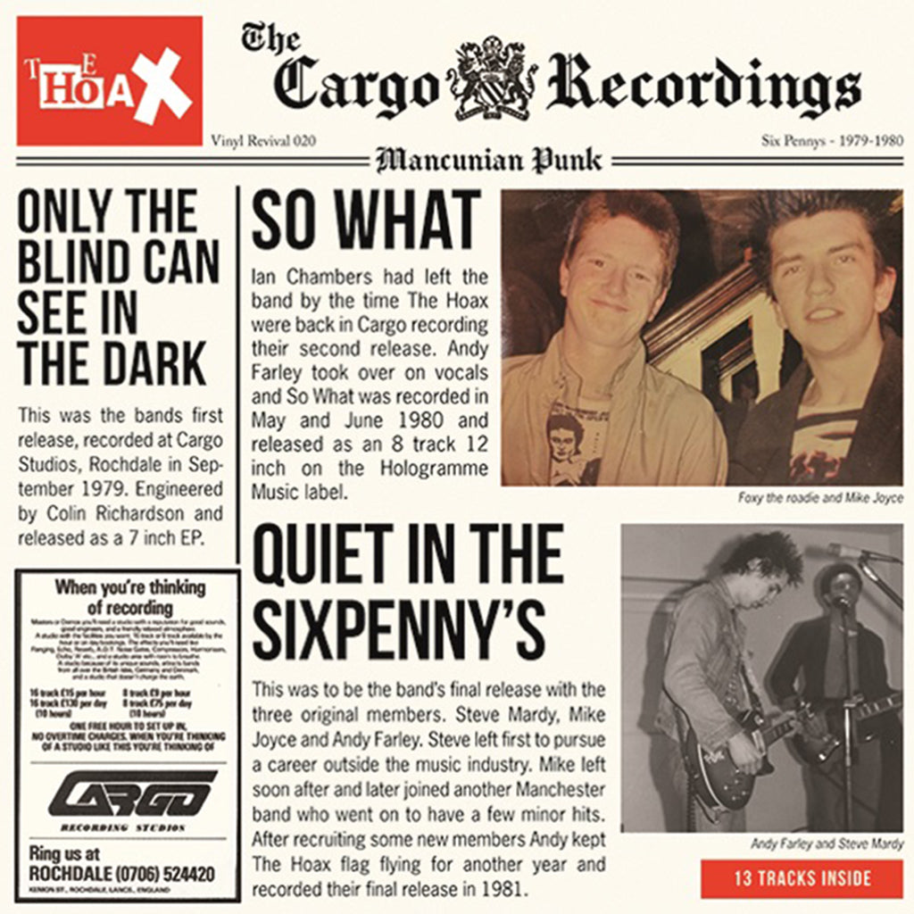 THE HOAX - So What - The Cargo Recordings - LP - Red Vinyl [RSD23]