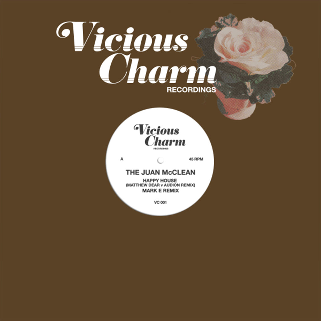 THE JUAN MCCLEAN - Happy House - Remixes - 12" - Vinyl [RSD23]