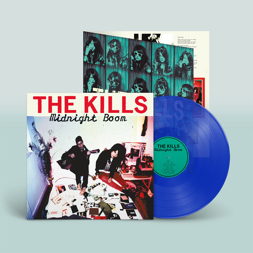 THE KILLS - Midnight Boom (15th Anniversary Reissue) - LP - Transparent Blue Vinyl