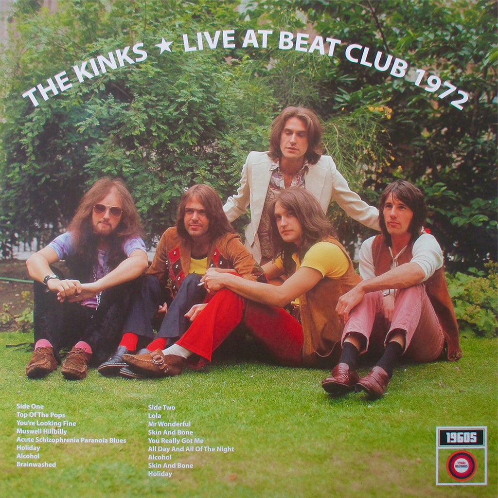 THE KINKS - Live At Beat Club 1972 - LP - Vinyl