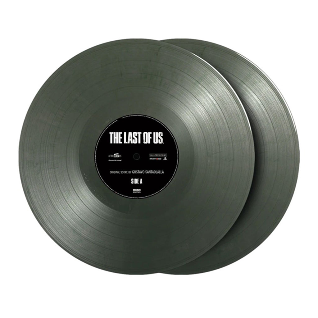 GUSTAVO SANTAOLALLA - The Last Of Us (Original Score) - 2LP - Gatefold 180g Green & Silver Marbled Vinyl