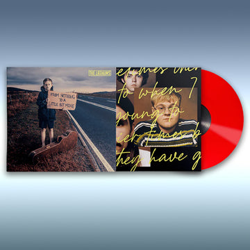 THE LATHUMS - From Nothing To A Little Bit More - LP - Transparent Red Vinyl