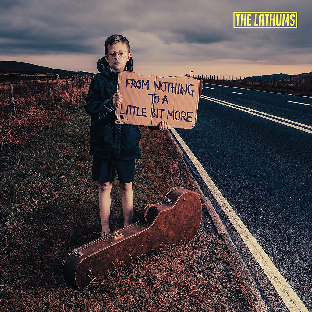 THE LATHUMS - From Nothing To A Little Bit More - LP - Transparent Red Vinyl