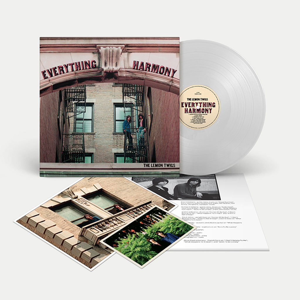 THE LEMON TWIGS - Everything Harmony - LP - Clear Vinyl