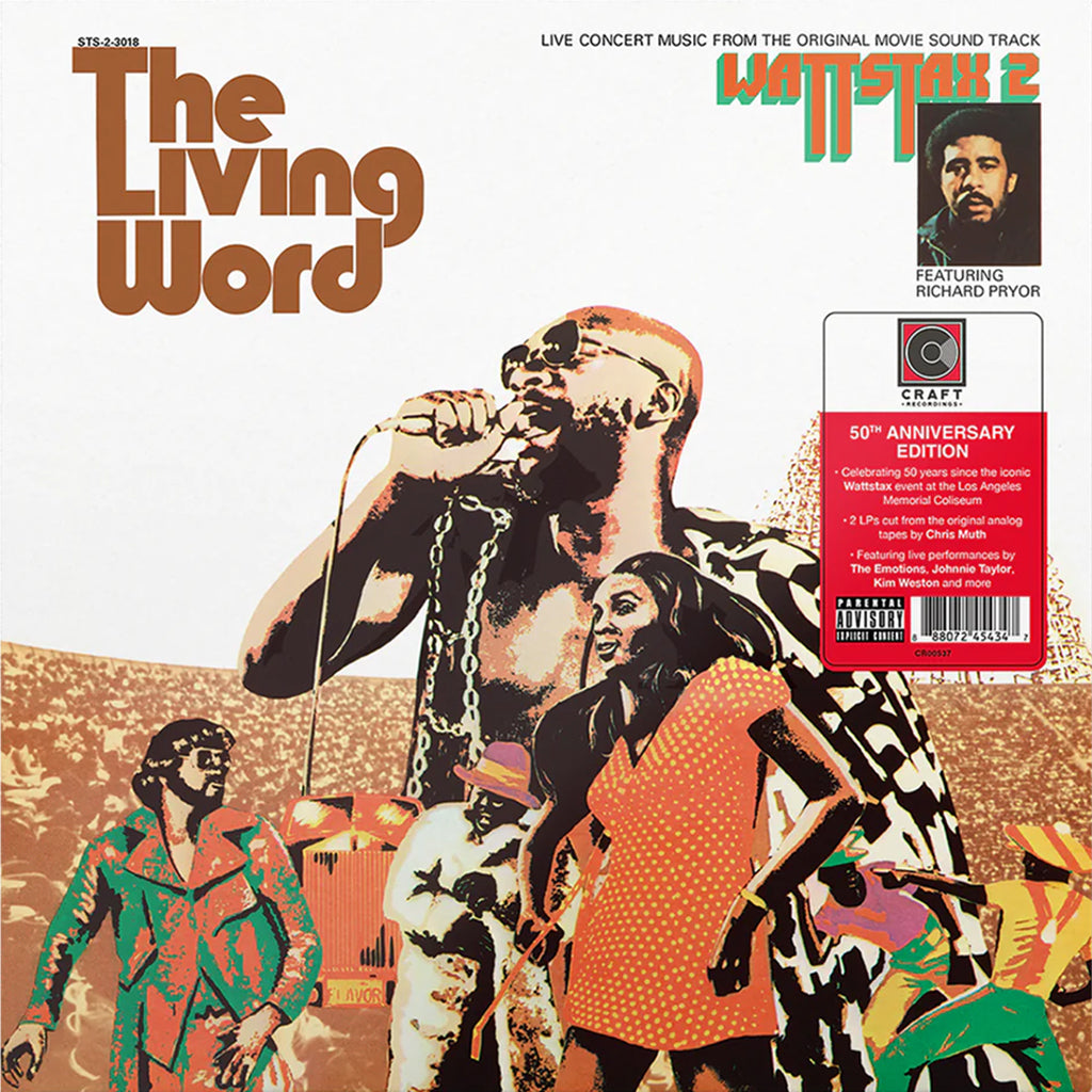 VARIOUS - The Living Word: Wattstax 2 - 2LP - Vinyl