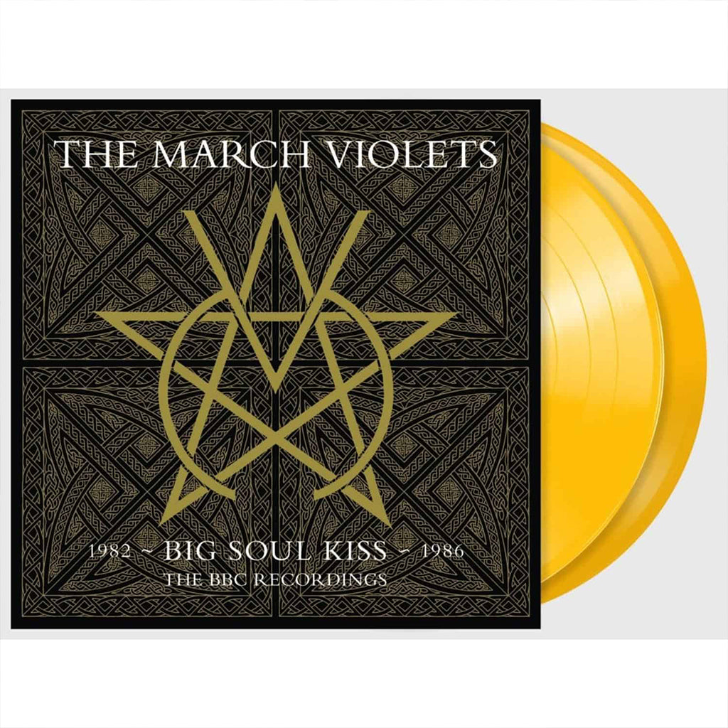 THE MARCH VIOLETS - Big Soul Kiss: The BBC Recordings (1982 – 1986) - 2LP - Citrine Yellow Vinyl