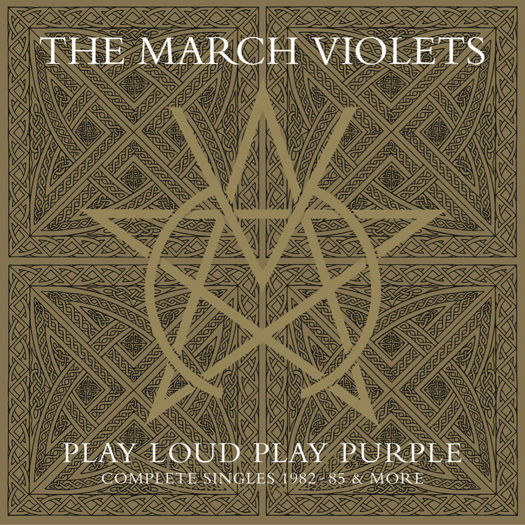 THE MARCH VIOLETS - Play Loud Play Purple: The Complete Singles 1982-1985 & More - 2LP - Gatefold Purple Vinyl