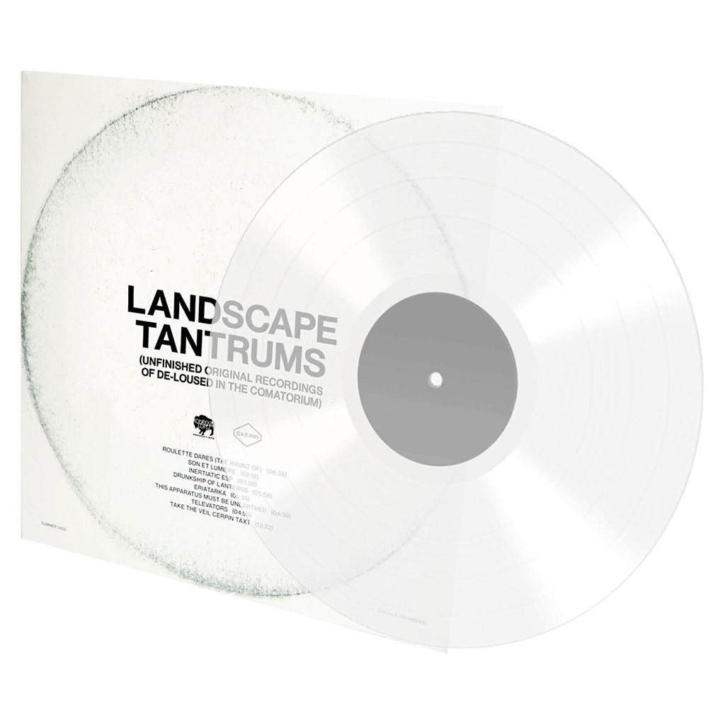 THE MARS VOLTA - Landscape Tantrums - Unfinished Original Recordings Of De-Loused In The Comatorium - LP - Transparent Vinyl