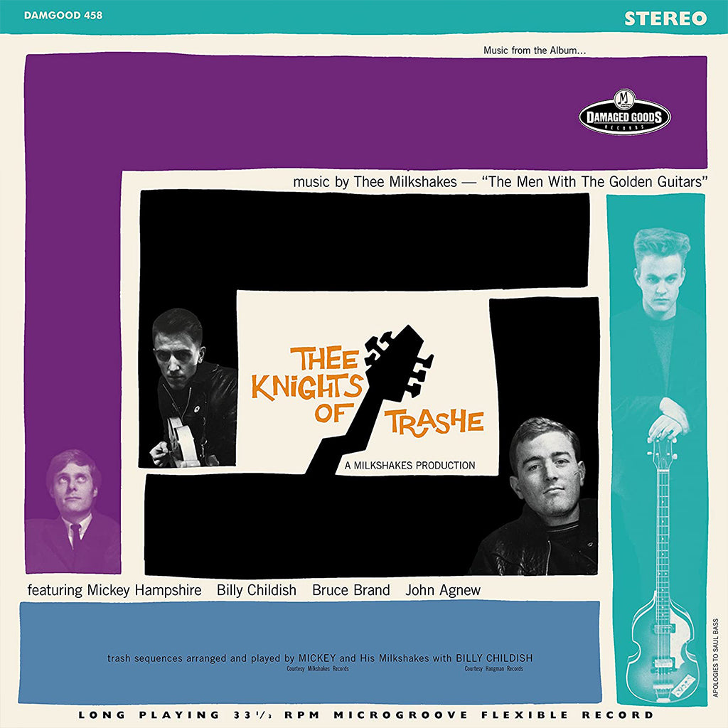 THE MILKSHAKES - Thee Knights Of Trashe (2022 Reissue) - LP - Vinyl