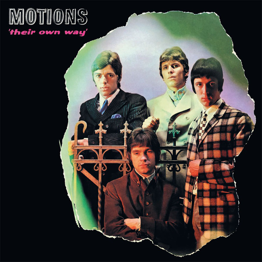 THE MOTIONS - Their Own Way (2022 Reissue) - LP - 180g Translucent Green Vinyl
