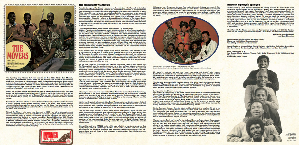 THE MOVERS - Vol.1 - 1970-1976 - LP - Vinyl