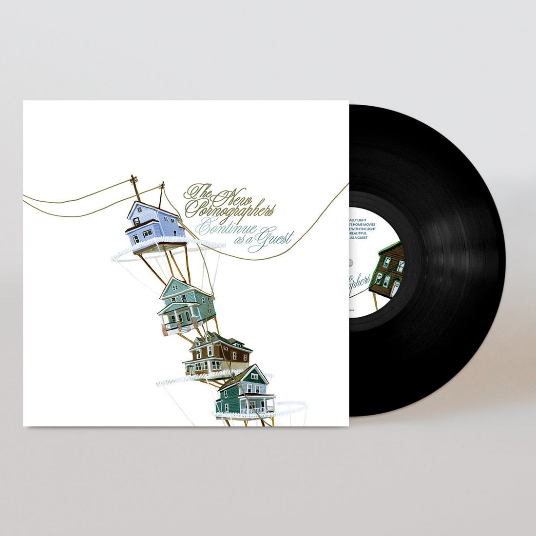 THE NEW PORNOGRAPHERS - Continue As A Guest - LP - Black Vinyl [MAR 31]