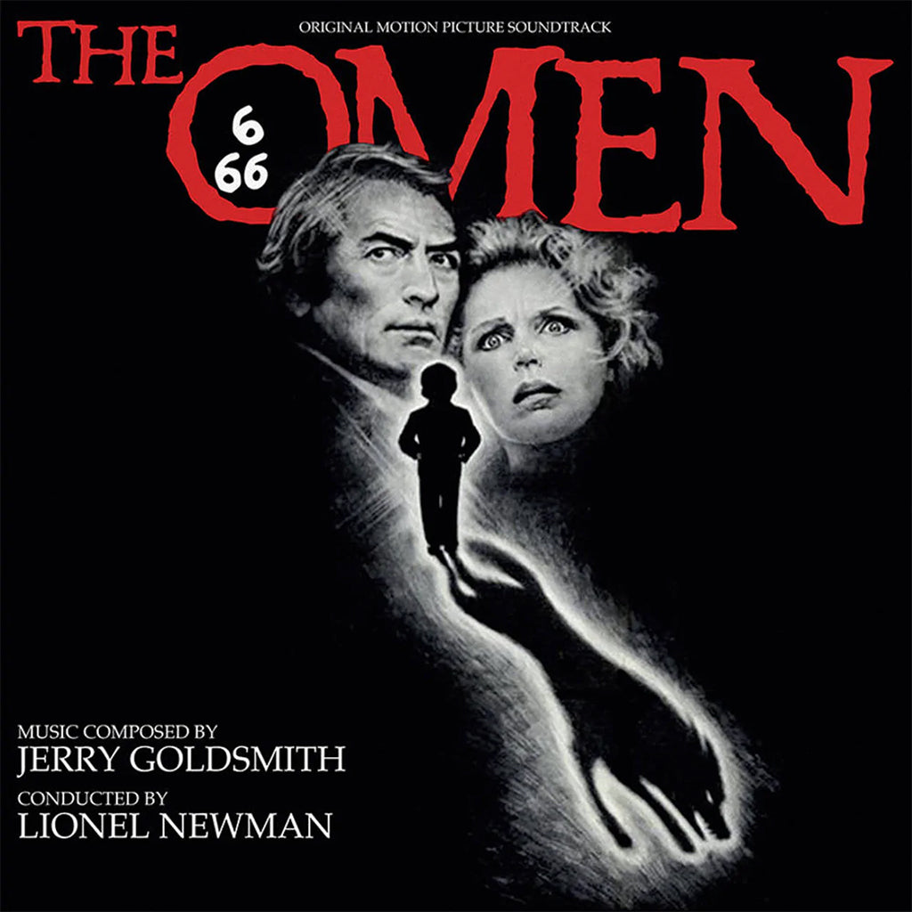 JERRY GOLDSMITH - The Omen - Original Soundtrack - LP - Red / Black Splatter Vinyl