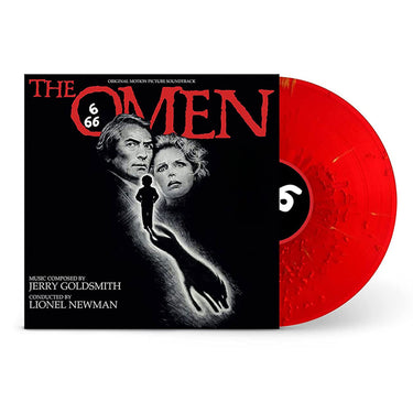 JERRY GOLDSMITH - The Omen - Original Soundtrack - LP - Red / Black Splatter Vinyl