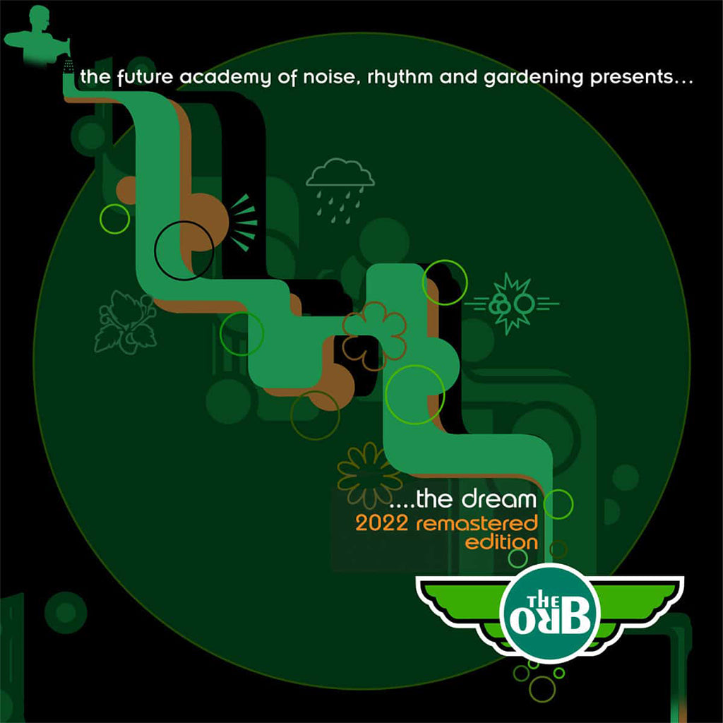 THE ORB - The Dream (2023 Re-issue) - 2LP - Gatefold Transparent Green Vinyl