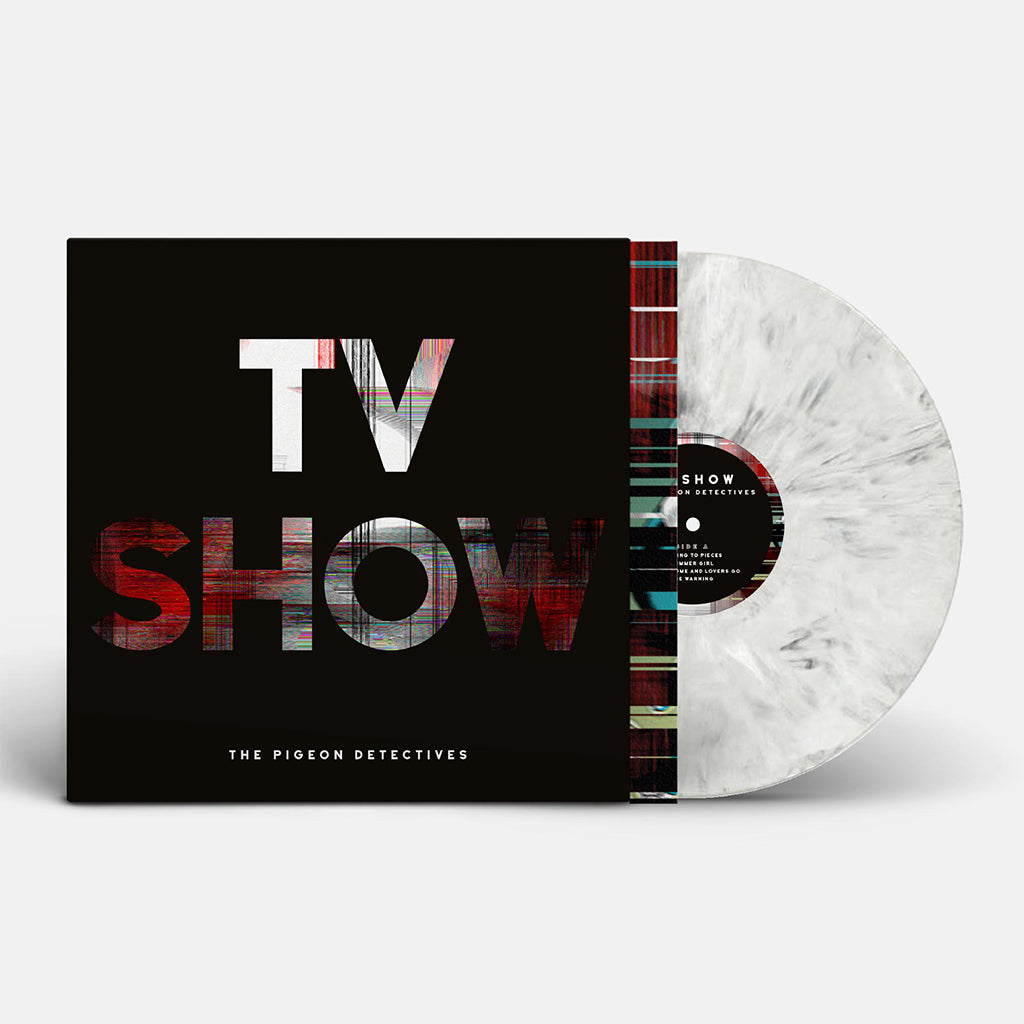 THE PIGEON DETECTIVES - TV Show - LP - Black & White Marble Vinyl