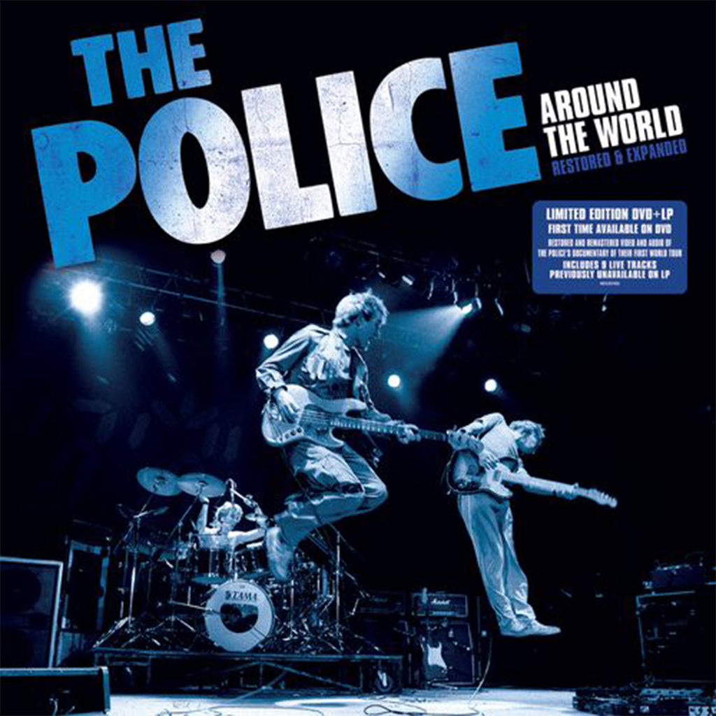 THE POLICE - Around The World (Restored & Expanded) - LP - Gold Vinyl + DVD