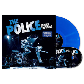 THE POLICE - Around the World - Restored & Expanded - LP + DVD - Translucent Blue Vinyl