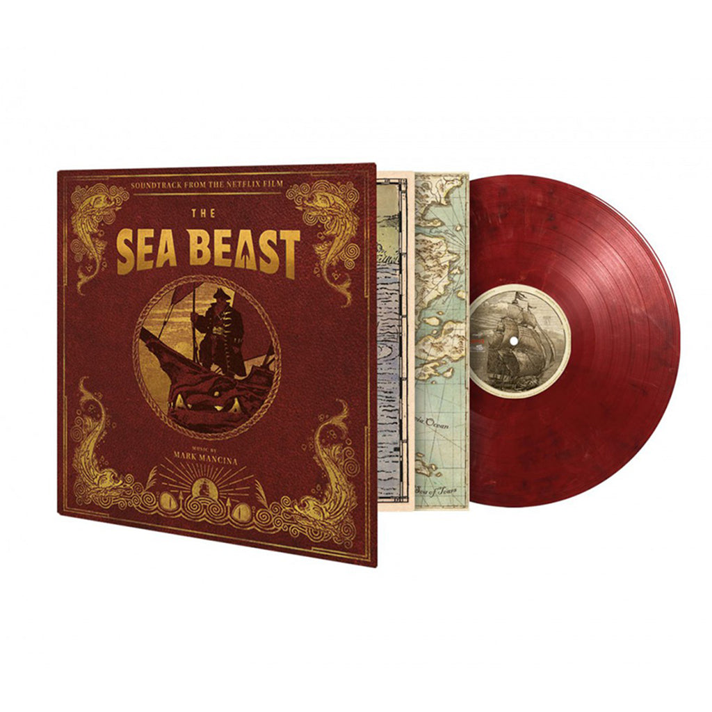 MARK MANCINA - The Sea Beast ( Netflix OST) - LP - 180g Red, White, Black Marbled Vinyl