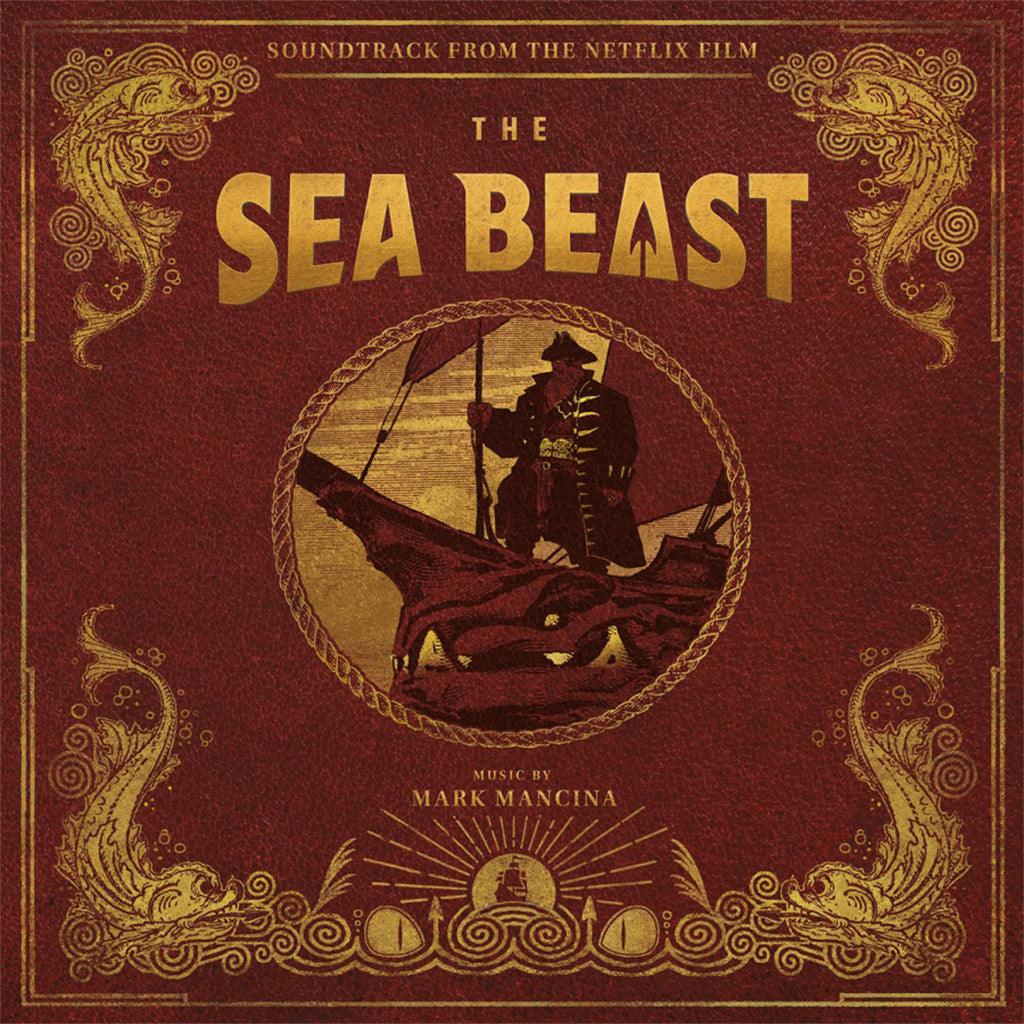 MARK MANCINA - The Sea Beast ( Netflix OST) - LP - 180g Red, White, Black Marbled Vinyl