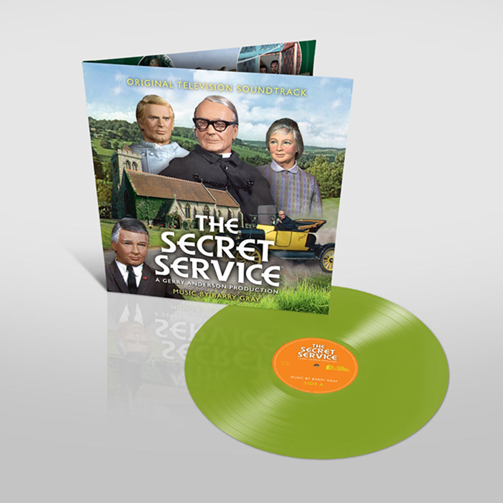 BARRY GRAY - The Secret Service (A Gerry Anderson Production) - Original Soundtrack - LP - Gatefold Grass Green Vinyl