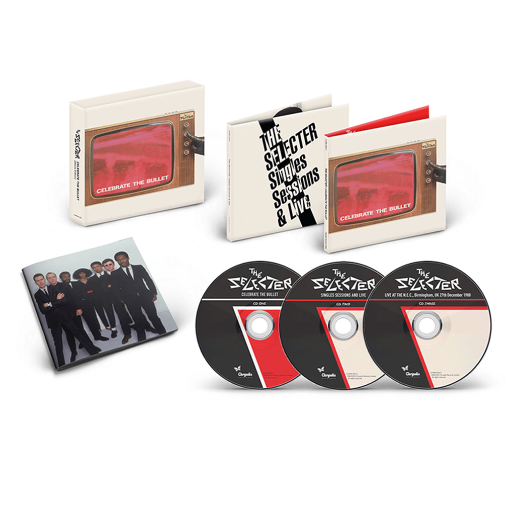 THE SELECTER - Celebrate The Bullet - Deluxe Edition (2022 Remaster) - 3CD - Clamshell Box Set