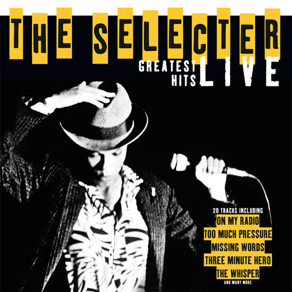 THE SELECTER - Greatest Hits Live - 2LP - Clear Vinyl