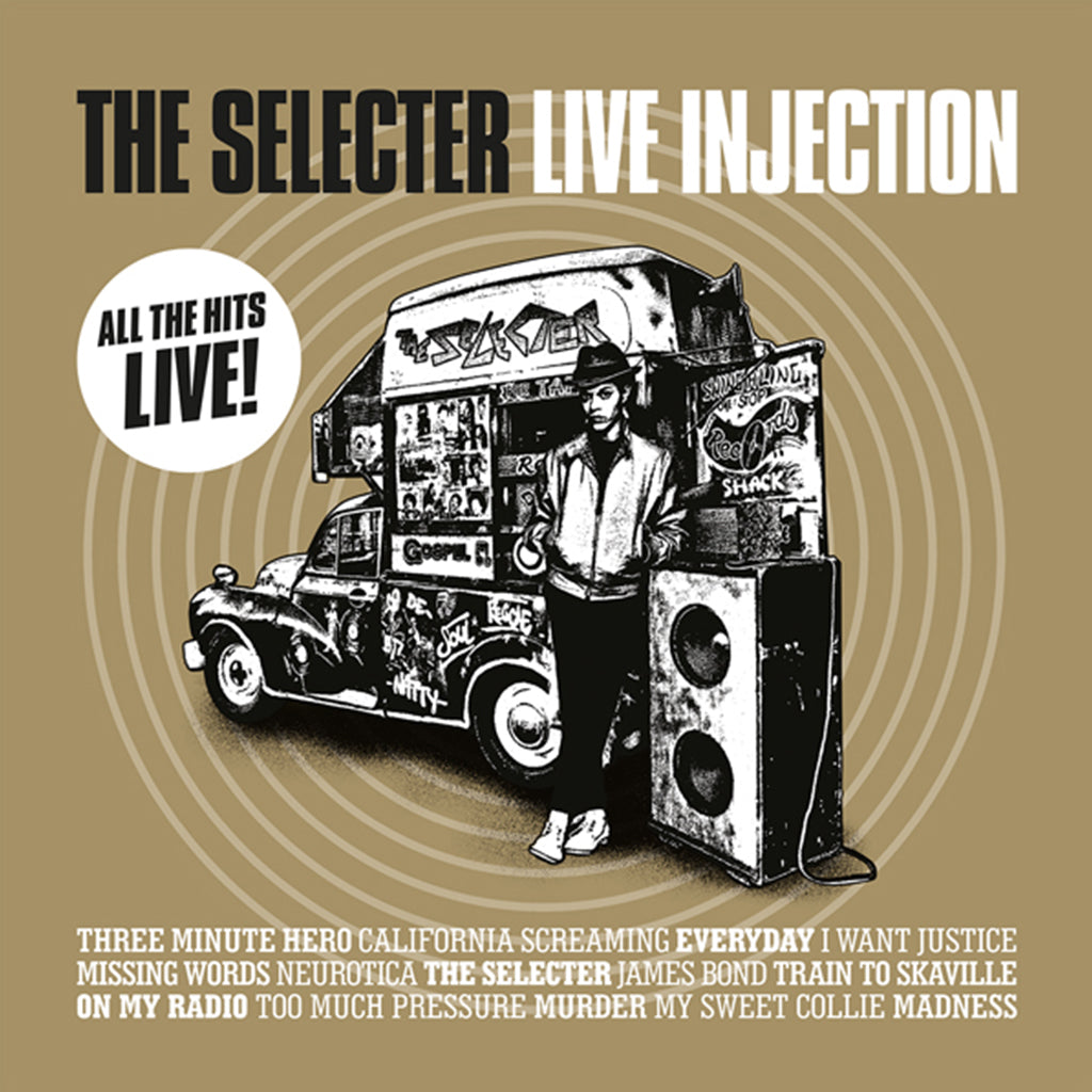 THE SELECTER - Live Injection - All The Hits Live! - LP - White Vinyl