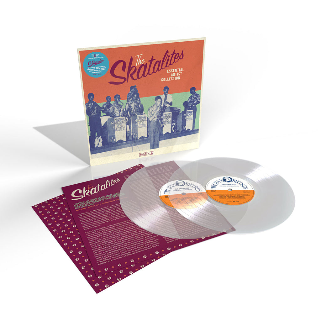 THE SKATALITES - Essential Artist Collection - The Skatalites - 2LP - Transparent Clear Vinyl