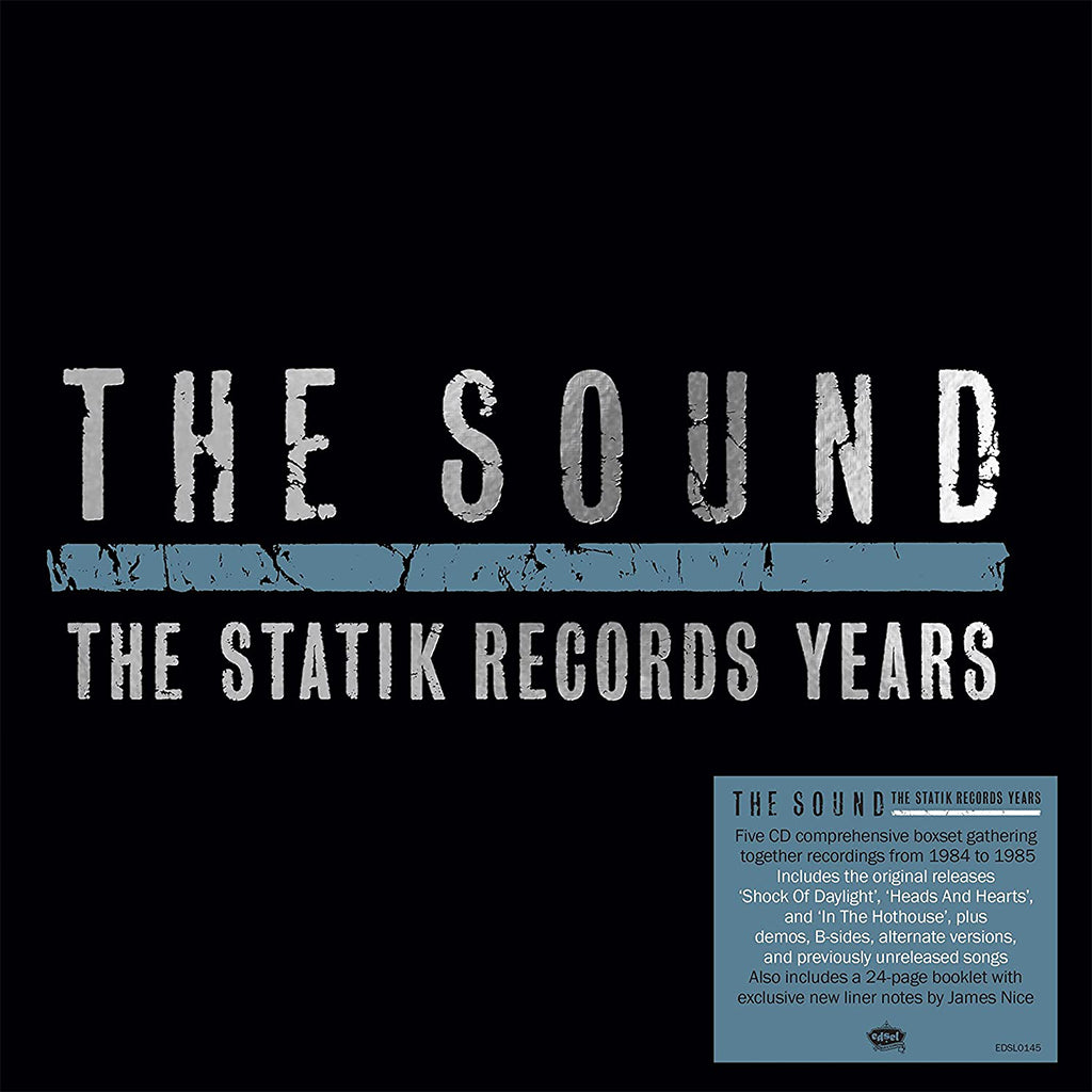 THE SOUND - The Statik Records Years (w/ 24 page Booklet) - 5CD - Deluxe Clam Shell Box Set [JUN 30]