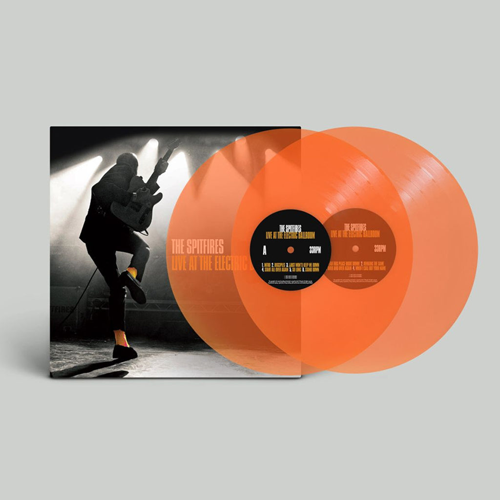 THE SPITFIRES - Live At The Electric Ballroom - 2LP - Transparent Orange Vinyl