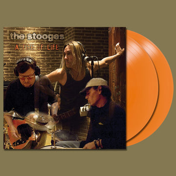 THE STOOGES - A Fire Of Life - 2LP - Orange Vinyl