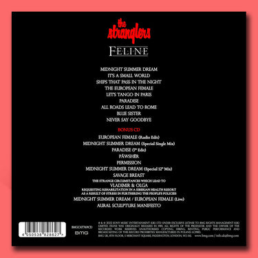 THE STRANGLERS - Feline (40th Anniversary Deluxe Edition) - 2CD Mediabook