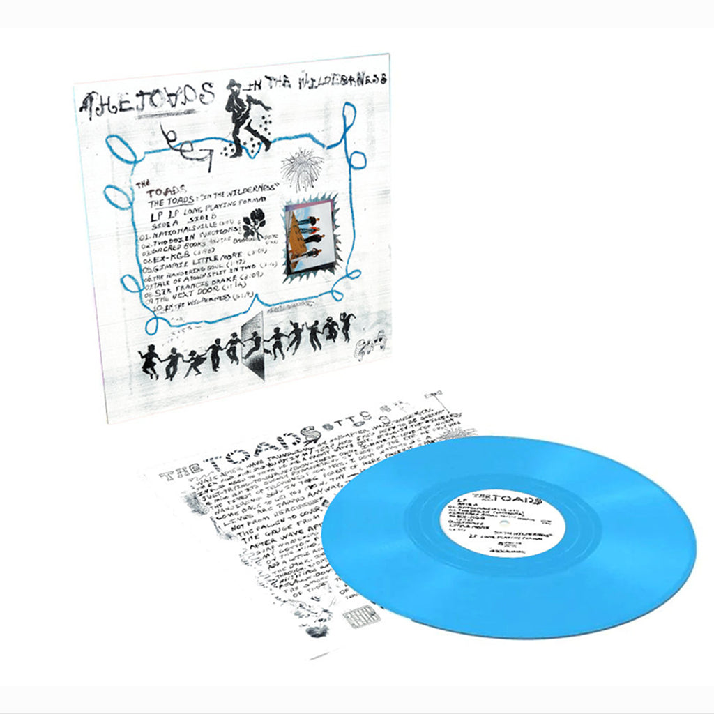 THE TOADS - In The Wilderness - LP - 180g Sky-Blue Coloured Vinyl [JUN 23]