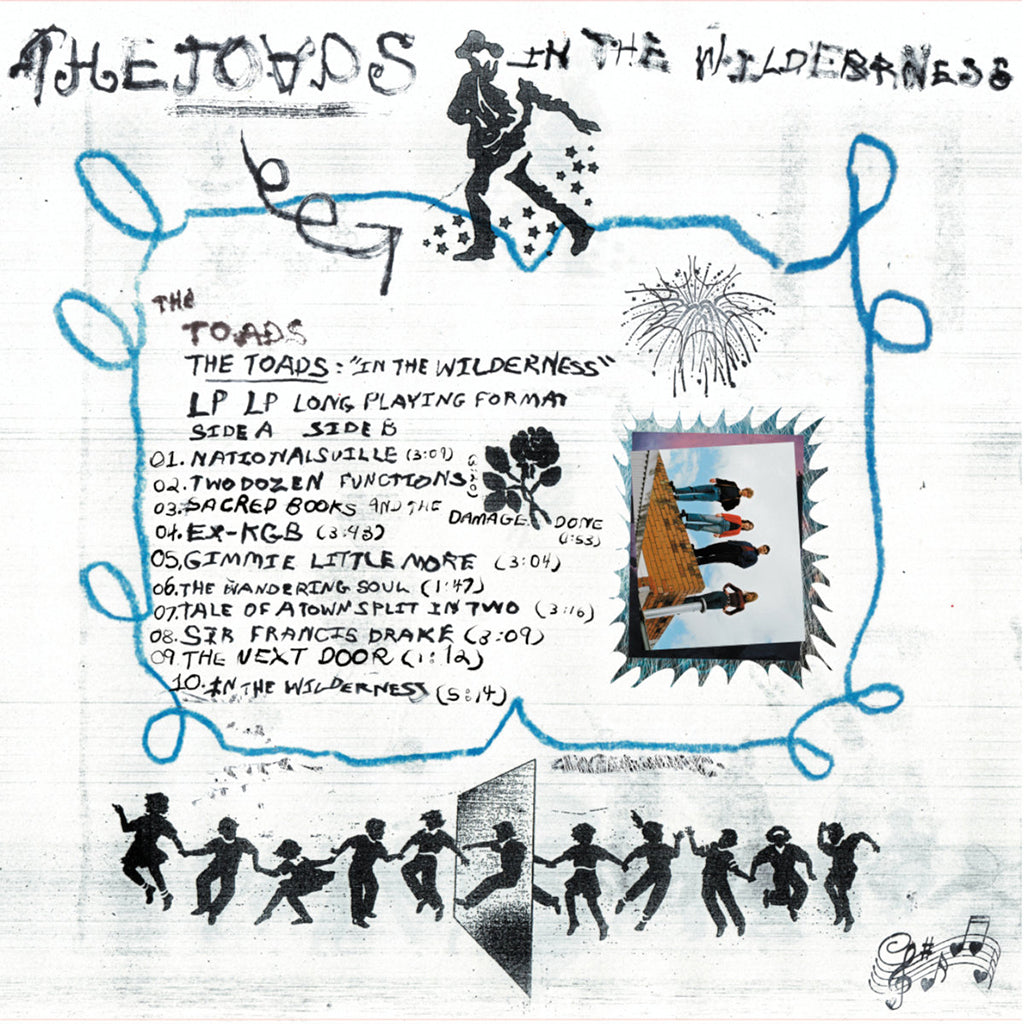 THE TOADS - In The Wilderness - LP - 180g Sky-Blue Coloured Vinyl [JUN 23]
