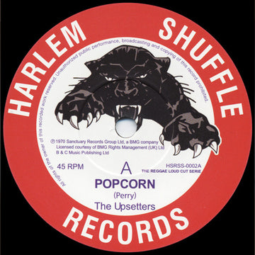 THE UPSETTERS / DAVE BARKER & THE UPSETTERS - Popcorn / Tight Spot (Repress) - 7" - Vinyl