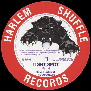 THE UPSETTERS / DAVE BARKER & THE UPSETTERS - Popcorn / Tight Spot (Repress) - 7" - Vinyl