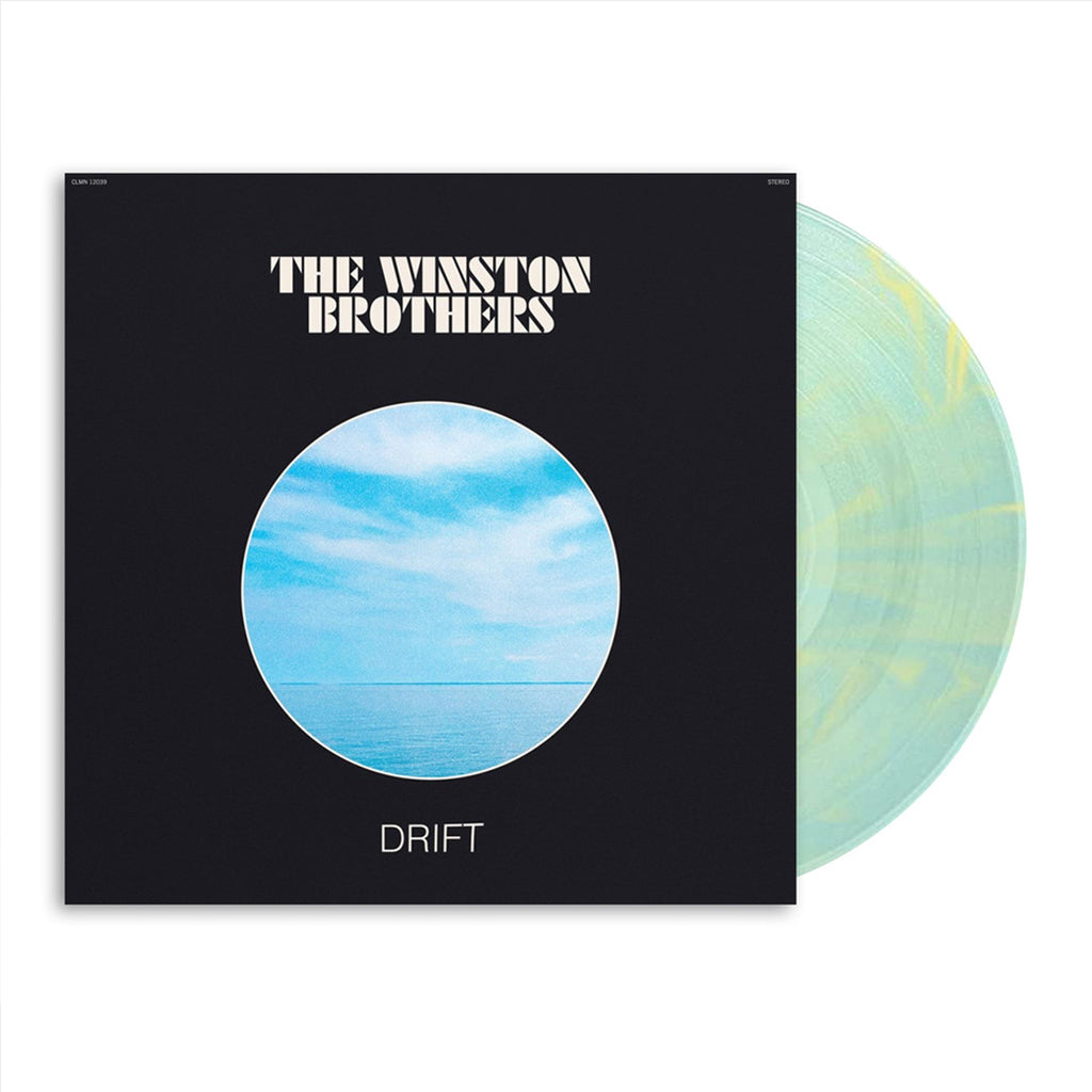 THE WINSTON BROTHERS - Drift - LP - Coke Bottle Clear w/ Yellow Swirl Vinyl