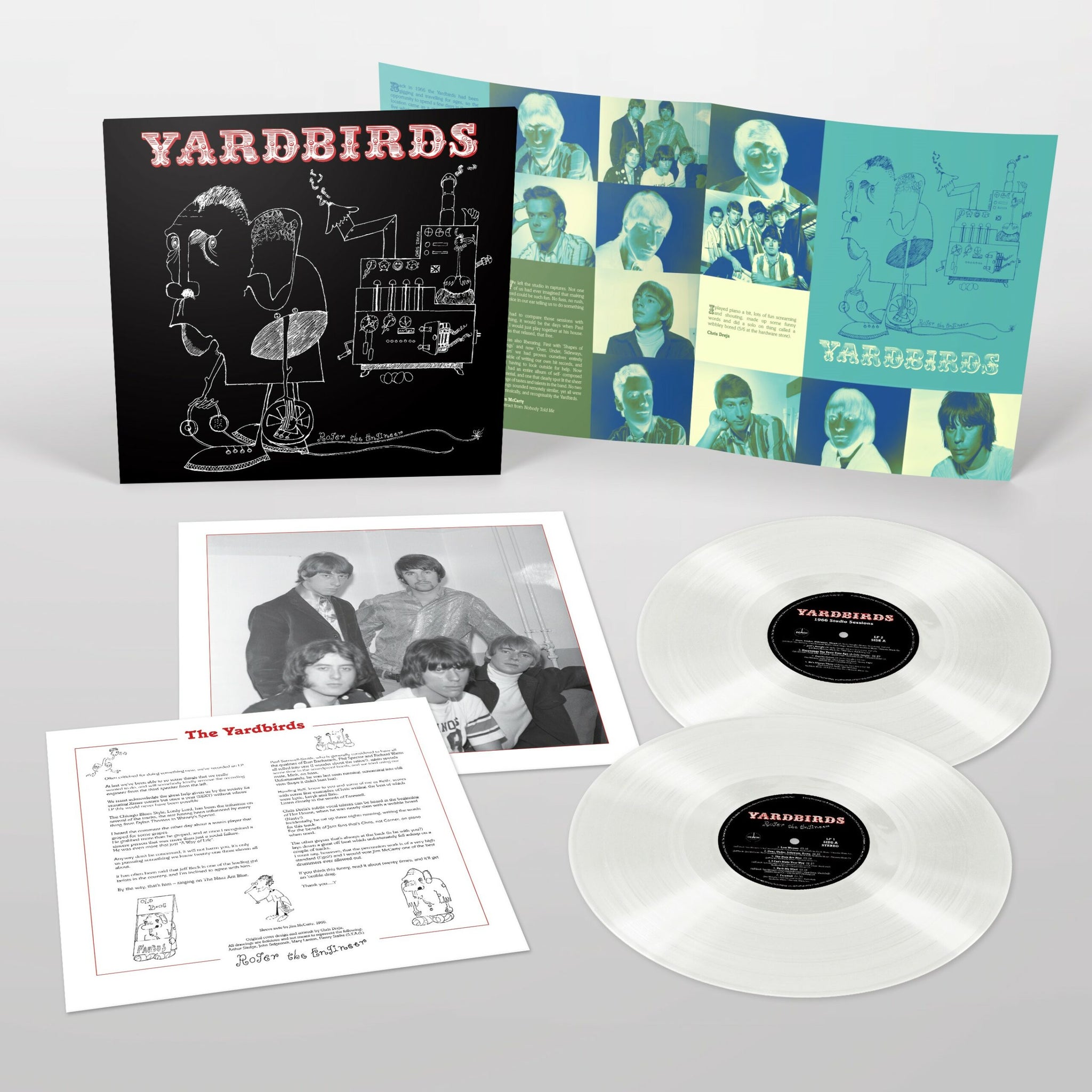 THE YARDBIRDS - Roger The Engineer - 2LP - Limited Expanded Edition White Vinyl [RSD2020-SEPT26]