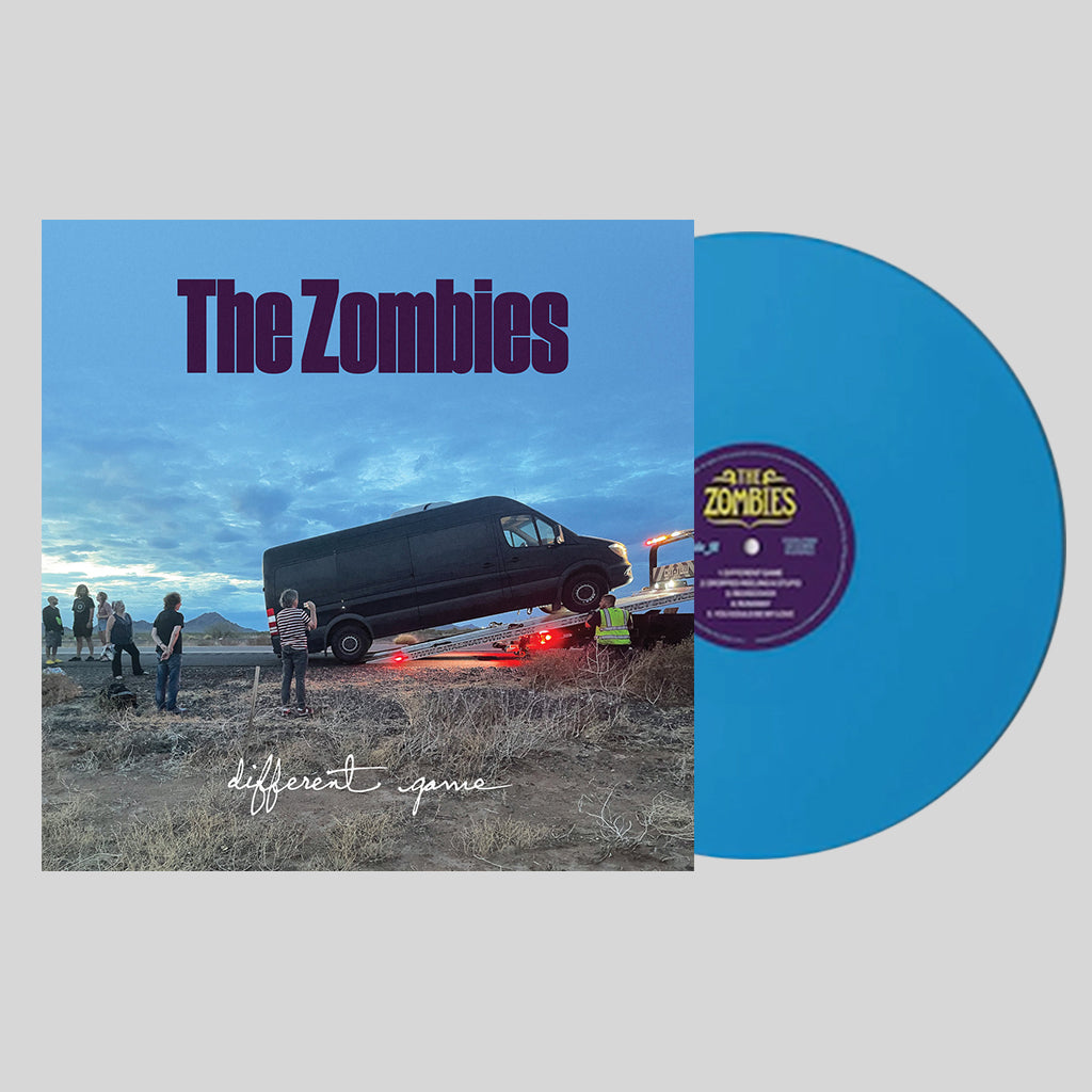 THE ZOMBIES Different Game LP Cyan Blue Vinyl