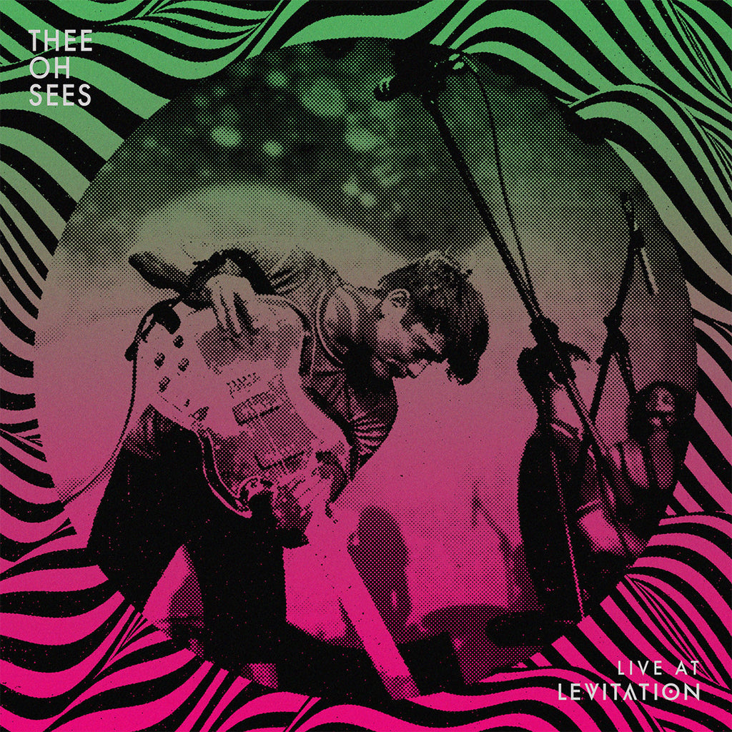 THEE OH SEES - Live At Levitation - LP - Neon Pink & Green Half And Half Colour Vinyl
