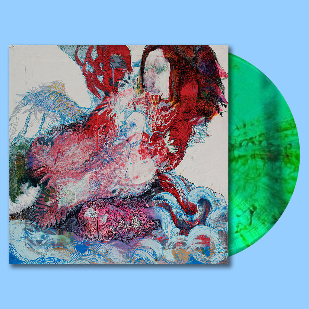 THEE OH SEES - Warm Slime (2023 Reissue) - LP - Transparent Green w/ Orange Hi Melt Coloured Vinyl