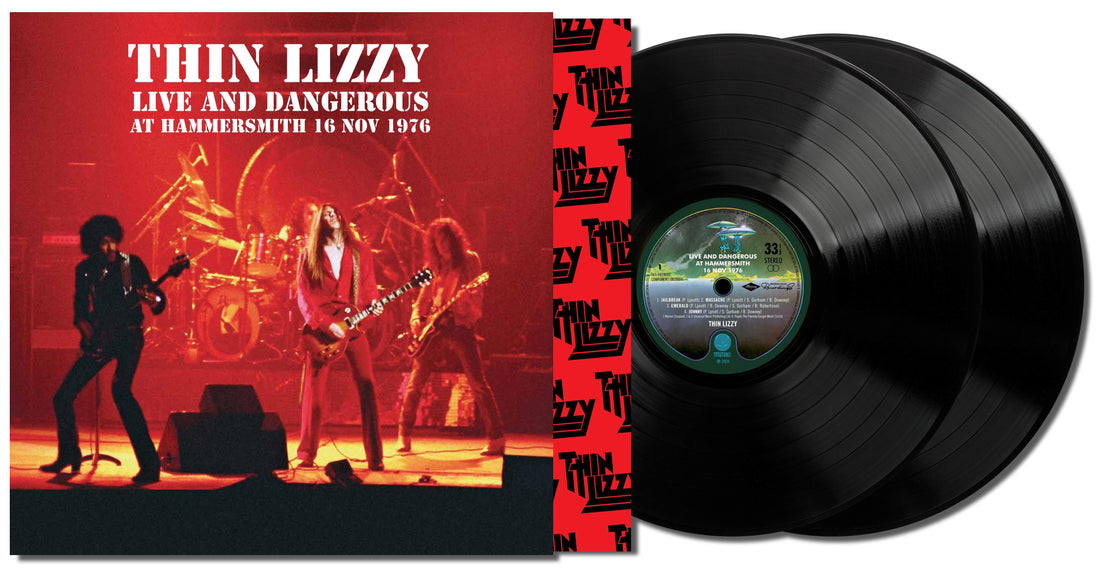 THIN LIZZY - Live at Hammersmith 16/11/1976 - 2 LP - 180g Black Vinyl  [RSD 2024]