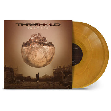THRESHOLD - Dividing Lines - 2LP - Gatefold Orange & Black Marbled Vinyl