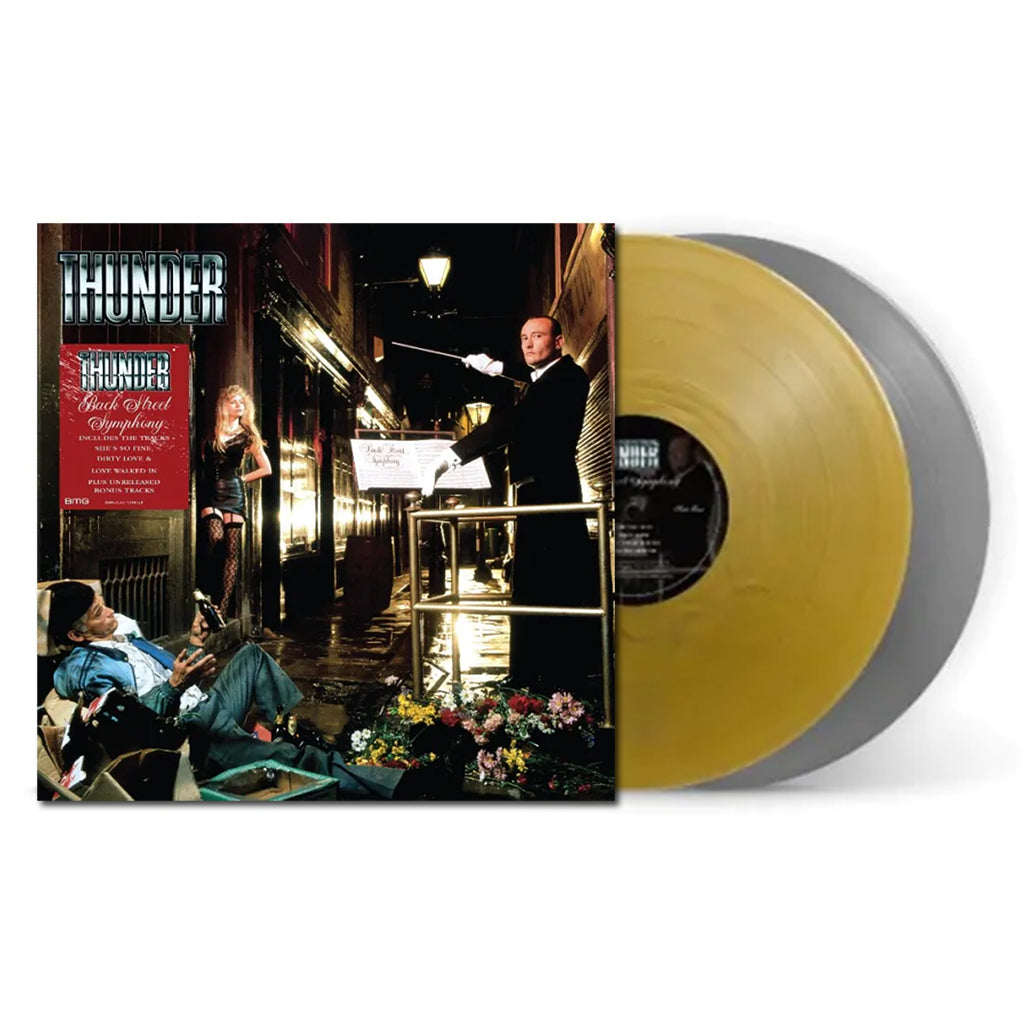 THUNDER - Backstreet Symphony (Expanded Version) - 2LP - Gold / Silver Vinyl