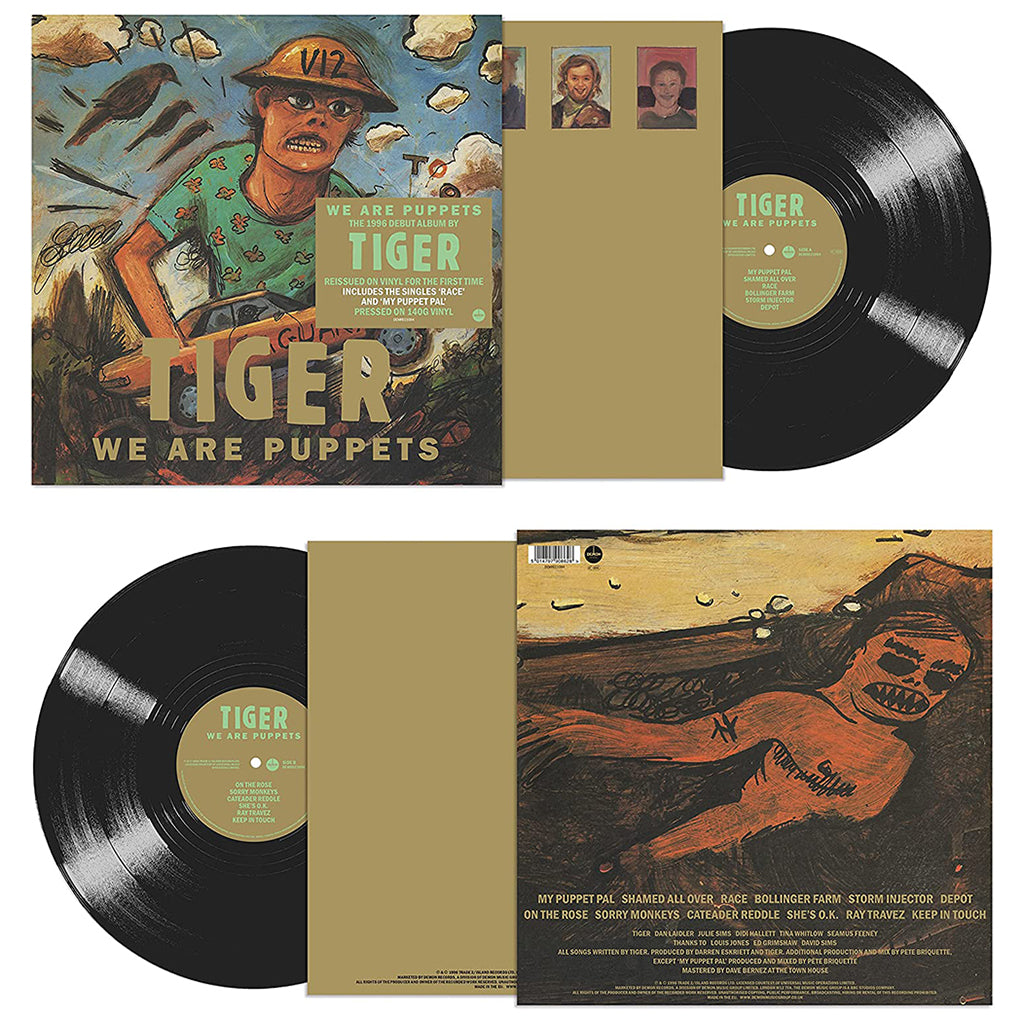 TIGER - We Are Puppets (2022 Reissue) - LP - Vinyl